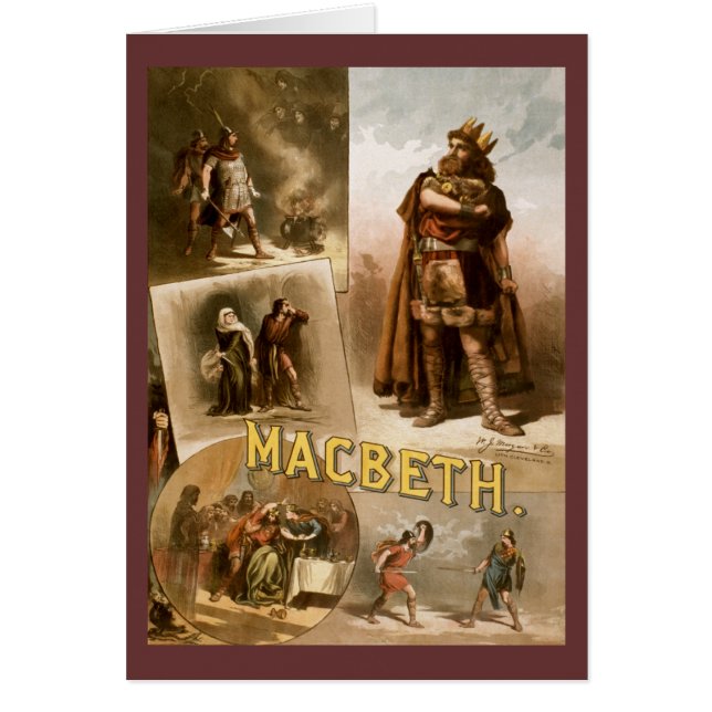 Macbeth, het spel 1884 (Voorkant)