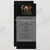 Macbeth "Iets geschopt" Citaat (Gold Version) Kaart (Voorkant / Achterkant)