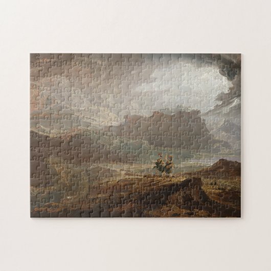 Macbeth - John Martin (1820) Legpuzzel (Horizontaal)