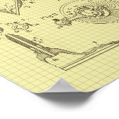  MacBeth-leeslampoctrooi Poster (Hoek)