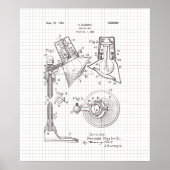 MacBeth-leeslampoctrooi Poster (Voorkant)