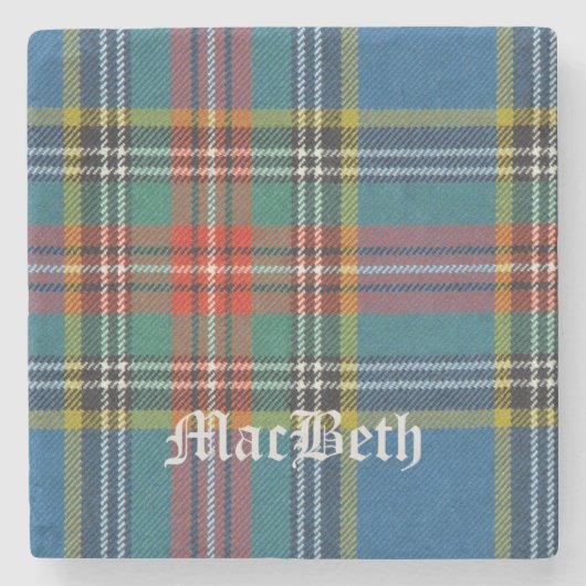 MacBeth, MacBeth Scottish Tartan, MacBeth Stenen Onderzetter (Voorkant)