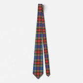 MacBeth Modern Tartan heeft een Schots kleurrijk Stropdas (Voorkant)
