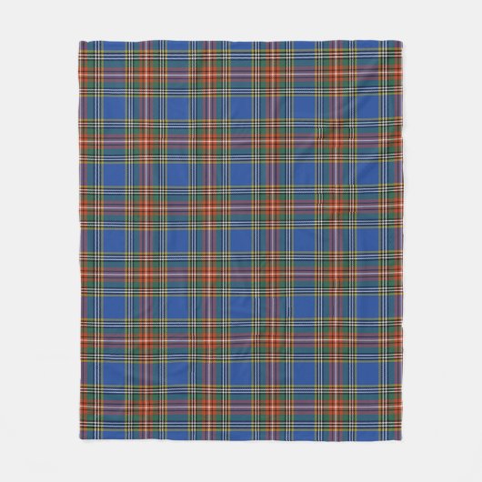 MacBeth Oude Plaid Fleece Deken (Voorkant)