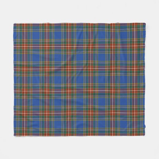 MacBeth Oude Plaid Fleece Deken (Voorkant (Horizontaal))