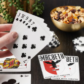 Macbeth - Paper Wing Theatre - Playing Card Speelkaarten (Insitu)