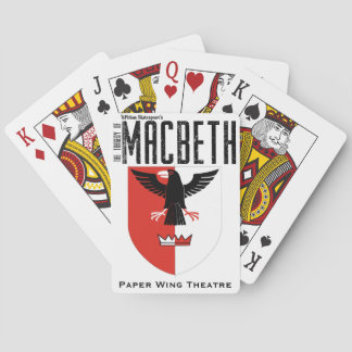 Macbeth - Paper Wing Theatre - Playing Card Speelkaarten