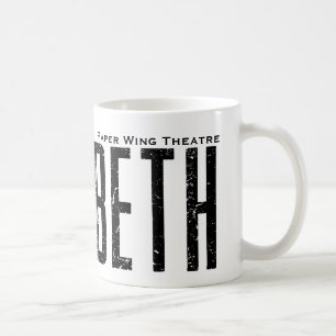 Macbeth - Papier theater - Koffiebeker Koffiemok