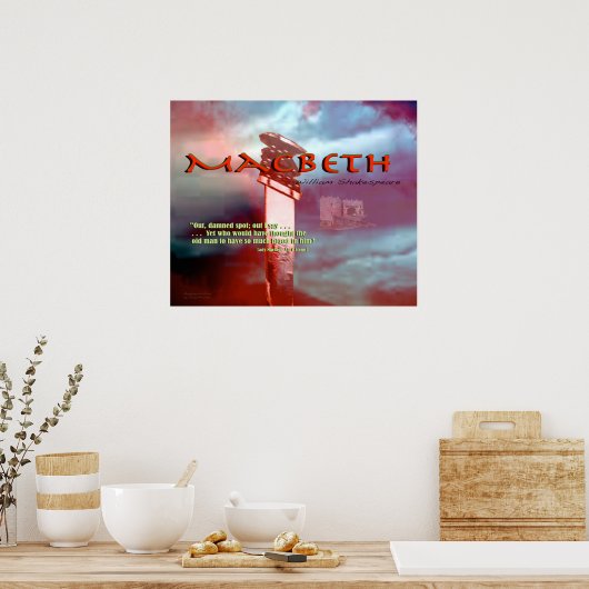 MacBeth Poster (Keuken)