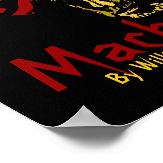 Macbeth Promotional Poster Shakespeare (Hoek)