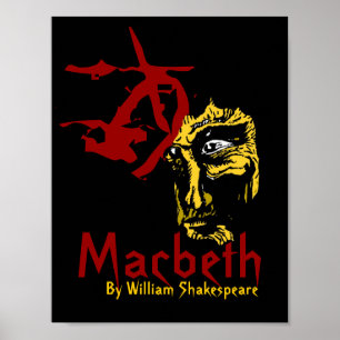 Macbeth Promotional Poster Shakespeare