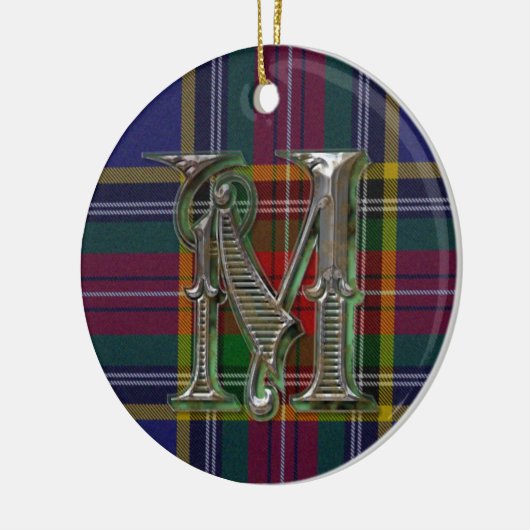 MacBeth Pset Monogram-versiering Keramisch Ornament (Links)