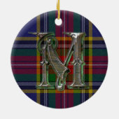 MacBeth Pset Monogram-versiering Keramisch Ornament (Achterkant)