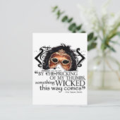 Macbeth Quote Briefkaart (Staand voorkant)