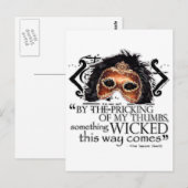 Macbeth Quote Briefkaart (Voorkant / Achterkant)