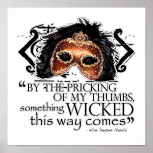 Macbeth Quote Poster