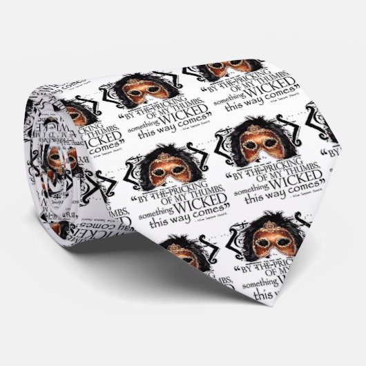 Macbeth Quote Stropdas (Opgerold)