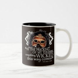 Macbeth Quote Tweekleurige Koffiemok