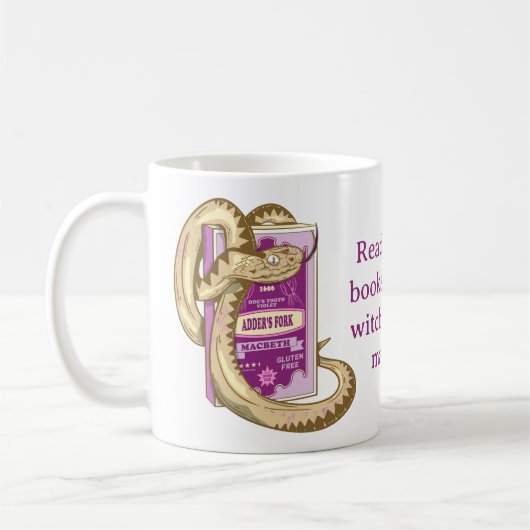 Macbeth Red schrijft over heksen Koffiemok (Links)