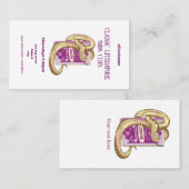 Macbeth Red schrijft over heksen Visitekaartje (Voorkant / Achterkant)