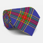 MacBeth Schotse Plaid Patroon Stropdas (Opgerold)