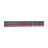 MacBeth Scottish Tartan Belly Band Uitnodigingen Wikkel (Vlak)