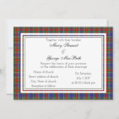 MacBeth Scottish Wedding Invitation Kaart (Voorkant)