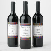 MacBeth Scottish Wedding Wine Label Wijn Etiket (Flessen)