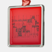 Macbeth Shakespeare, het leven maar een wandelende Metalen Ornament (Links)