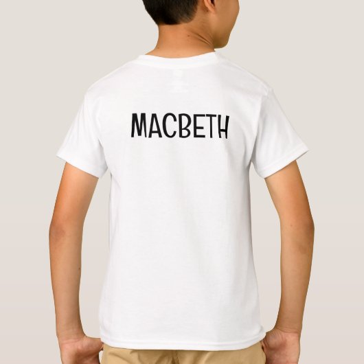 Macbeth T-shirt (Achterkant)