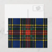 Macbeth Tartan Briefkaart (Voorkant / Achterkant)