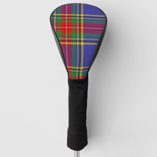 MacBeth Tartan heeft een Schots patroonpatroon Golfheadcover (Voorkant)