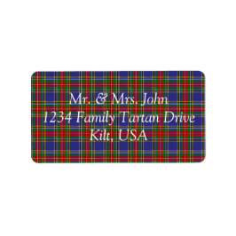 MacBeth Tartan Label