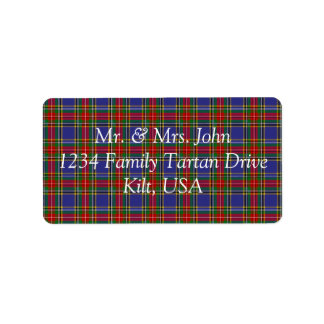 MacBeth Tartan Label