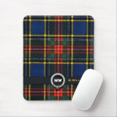 Macbeth Tartan Monogram Muismat (Met muis)