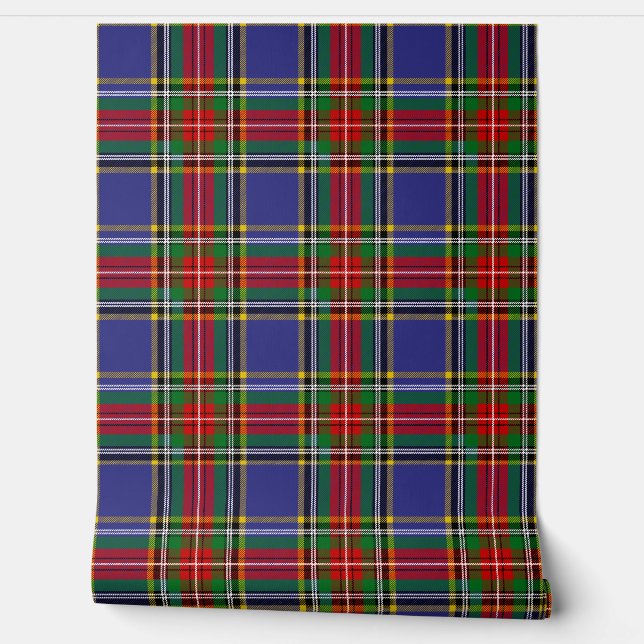 MacBeth Tartan Plaid Schotse Clan Behang (Afrollen)