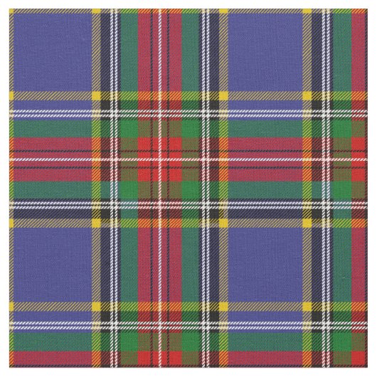 MacBeth Tartan Print Stof (Close Up)