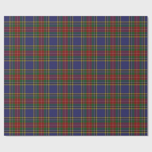 MacBeth Tartan Pset Wrapping Paper Cadeaupapier (Vlak)