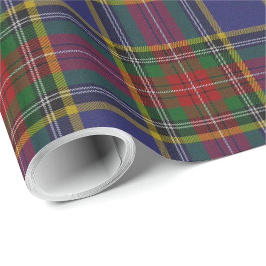 MacBeth Tartan Pset Wrapping Paper Cadeaupapier (Rol Hoek)
