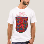 MacBeth Tartan Scottish Play Lion Rampant T-shirt (Voorkant)