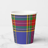 MacBeth Tartan Scottish Pset Pattern Cups Papieren Bekers (Voorkant)