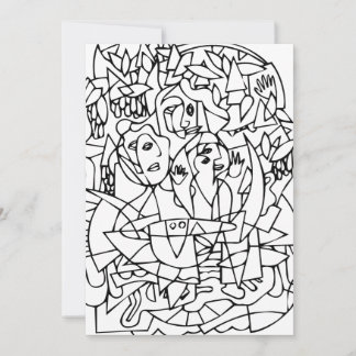 Macbeth "Three Witches" Notecards Bedankkaart