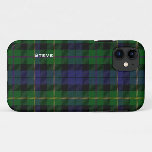 MacBride Clan Tartan Pset iPhone 5S Case (Achterkant (horizontaal))