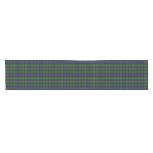 MacBride Clan Tartan Pset Table Runner Korte Tafelloper (Horizontaal)