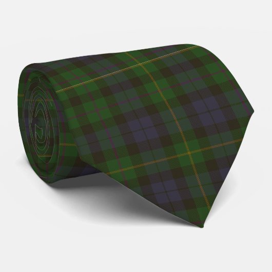 MacBride Clan Tartan Stropdas (Opgerold)
