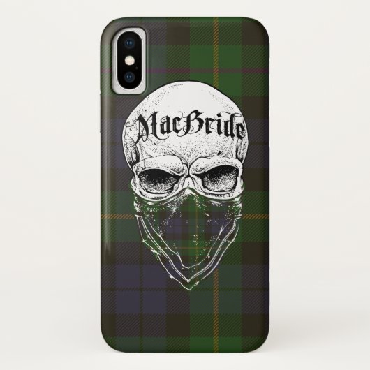 MacBride Tartan Bandit Case-Mate iPhone Case (Achterkant)
