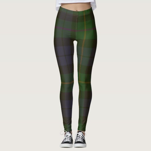 MacBride Tartan Clan Pset Leggings (Voorkant)