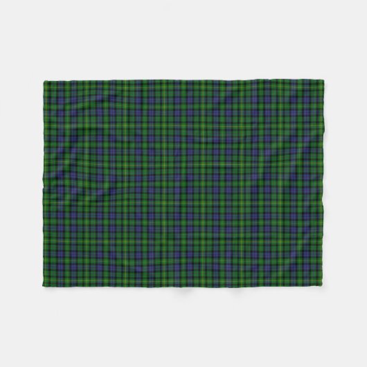 MacBride Tartan Fleece Deken (Voorkant (Horizontaal))