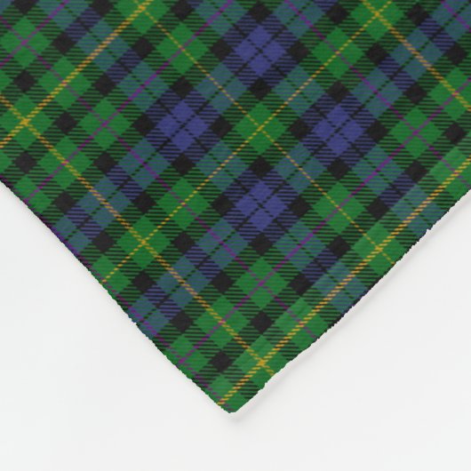MacBride Tartan Fleece Deken (Hoek)