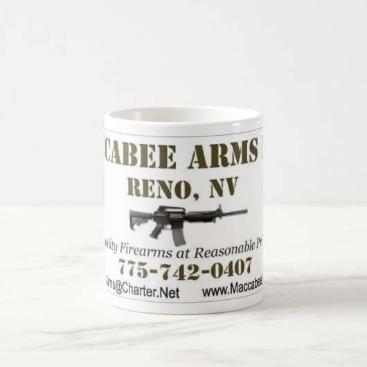 MACCABEE ARMS COFFEE MOK (Center)